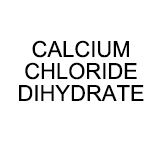 Calcium chloride dihydrate